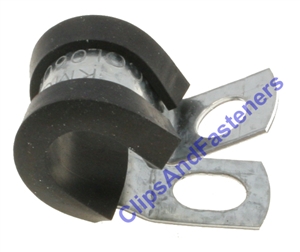 3/8" Steel Tubing Clamps With Neoprene Jacket