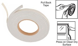 Adhesive Vinyl Foam Sponge Weatherstrip