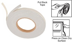 Adhesive Vinyl Foam Sponge Weatherstrip