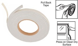 Adhesive Vinyl Foam Sponge Weatherstrip