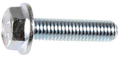 M6-1.0 x 25mm J.I.S. Small Head Hex Flange Bolts