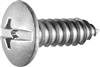 Duo-Drive Truss Head License Plate Screws