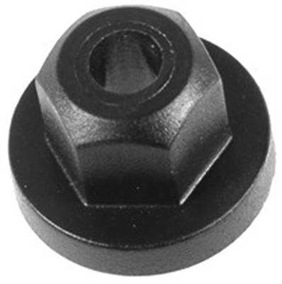 BMW & Mercedes 5mm Nylon Flange Nut 10mm Hex