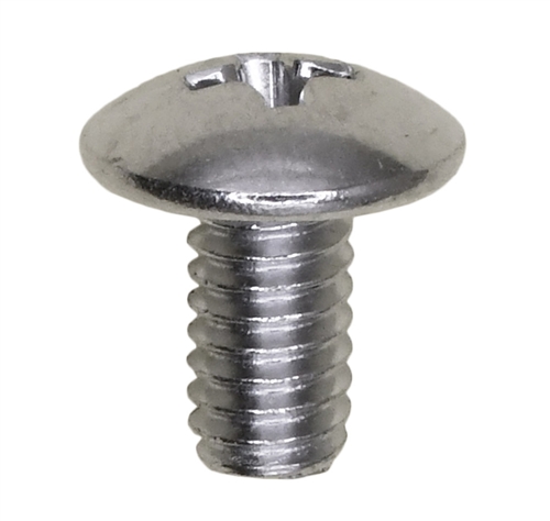 Phillips Truss Head Machine Screw 8-32 X 5/16" Chrome