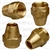 Brass Flare Nut Short 1/4" Tube Size