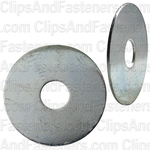 3/8" Fender Washer 1-1/2" O.D. Zinc Plated