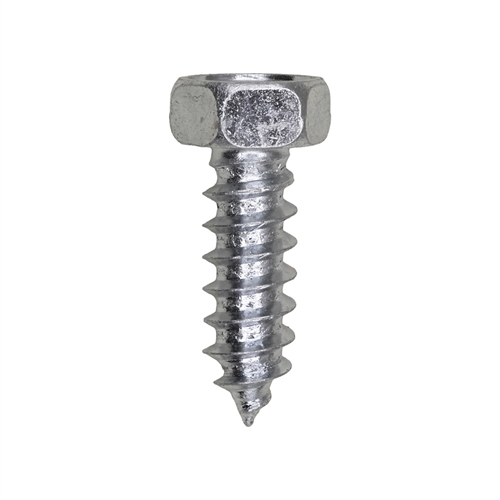 #5/16 X 1" Indented Hex Head Tapping Screws Zinc