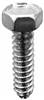 5/16" X 1-1/4" Indented Hex Head Tapping Screws Zinc