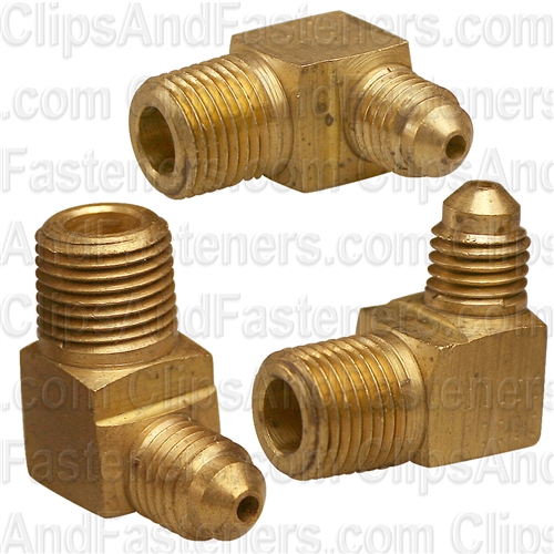 Brass Male Elbow 1/8 Tube Size 1/8 Thread