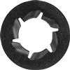 Pushnut Bolt Retainers 7/16 Bolt 27/32 OD Black Phosphate