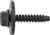 M4.2-1.41 x 20mm Bumper, Grille, Fog Lamp Hex Head Sems Tapping Screw