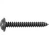 #8 X 1-1/4 Phillips Flat Top Washer Head Black Tapping Screw