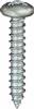 #6 X 3/4 Phillips Pan Head Tap Screw Zinc