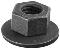 Free Spinning Washer Nut M6.3-1.0 19mm Washer O.D.