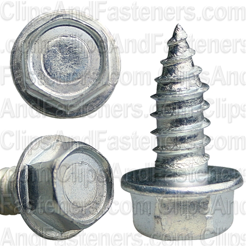 #14 X 5/8 Ind. Hex Head Tap Screw Zinc