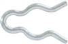 1/4" Wire Hair Cotter Pin - Zinc Finish