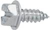 #14 x 5/8" Slotted Hex Washer Head Tapping Screw - Zinc Finish