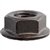 5/16"-18 Hex Flange Spin Lock Nut