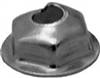 #10-24 Washer Lock Nut  1/2" O.D. 3/8" Hex Zinc