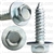 #14 X 1" Indented Hex Head Tapping Screws Zinc