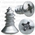 8 X 3/8 Phillips Oval Head Tap Screw Zinc