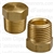 Brass Hex Head Plug 3/8 Pipe Thread