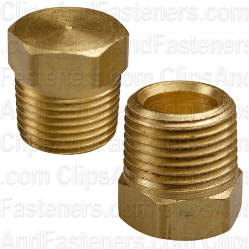 Brass Hex Head Plug 3/8 Pipe Thread