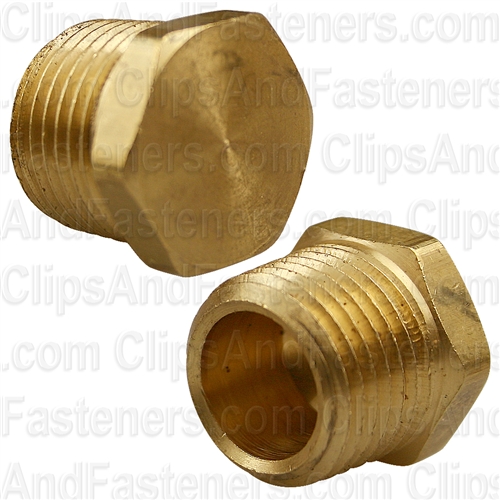 Brass Hex Head Plug 1/2 Pipe Thread