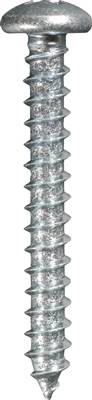 10 X 1 1/2 Phillips Pan Head Tap Screw Zinc