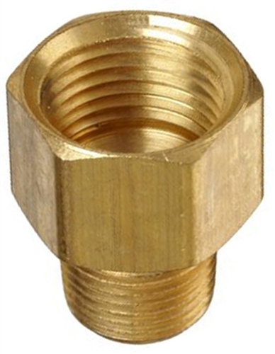 Brass Adapter 1/2 Thread A 3/8 Thread B