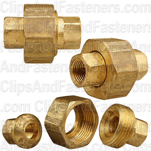 Brass Union 1/8 Pipe Thread