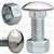 Bumper Bolt & Lock Nut 3/8-16 X 1