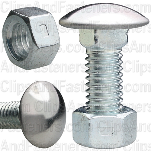 Bumper Bolt & Lock Nut 3/8-16 X 1