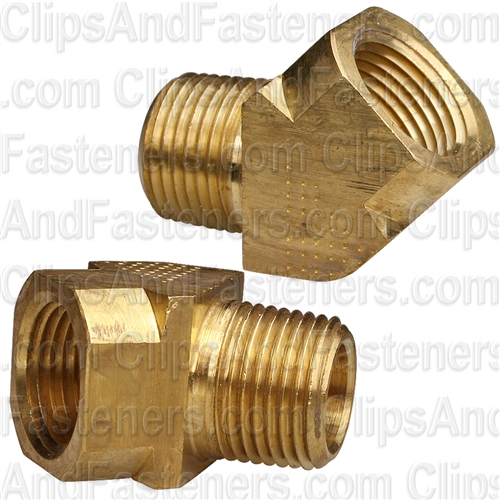 Brass Street Elbow 3/8 Pipe Thread