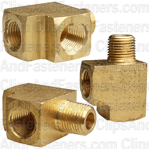 Brass Street Tee 1/8 Pipe Thread