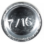 7/16" Cup Expansion Plugs