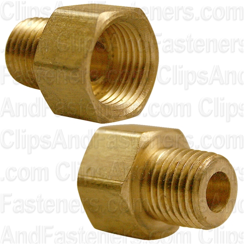 Brass Male Connector 3/8" Tube Size 1/4" Pipe Thread