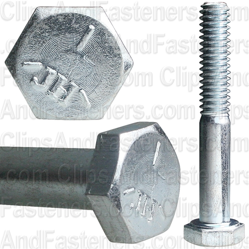 1/4-20 X 1 3/4 Grade 5 Cap Screw Zinc