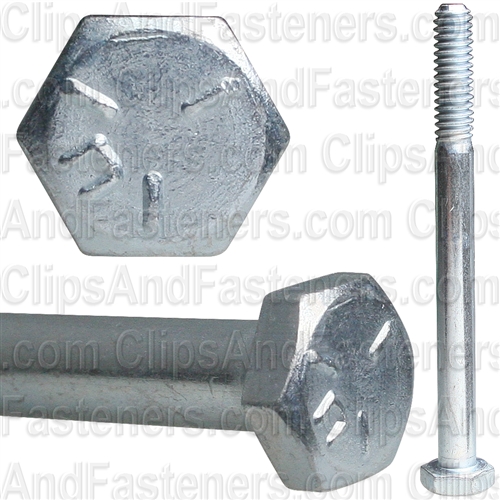 1/4-20 X 3 Grade 5 Cap Screw Zinc