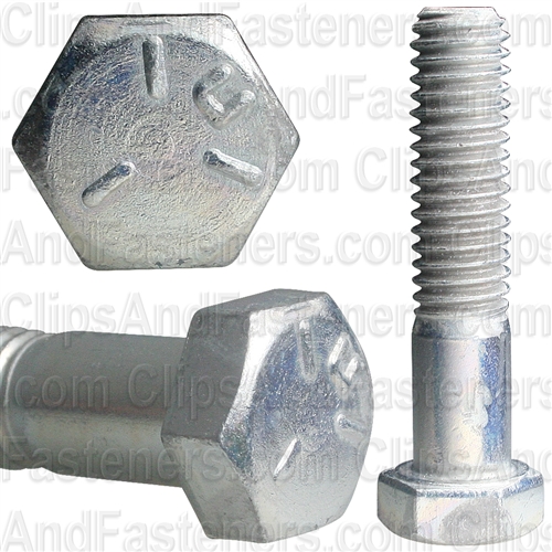 3/8-16 X 1 3/4 Grade 5 Cap Screw Zinc