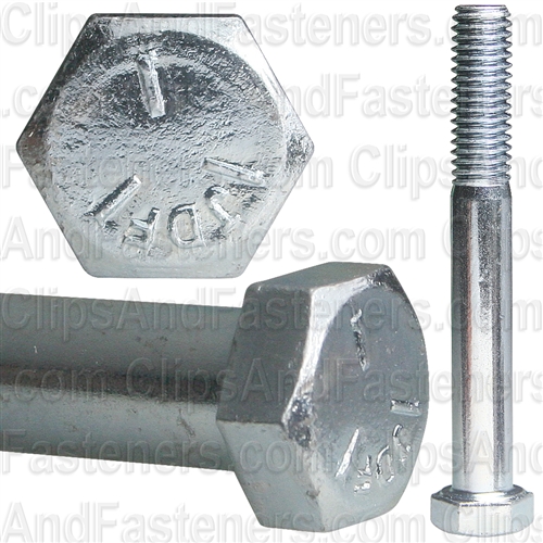 3/8-16 X 3 Grade 5 Cap Screw Zinc