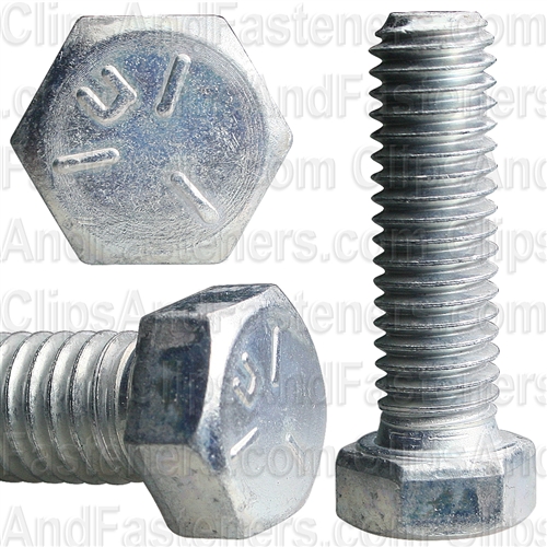 7/16-14 X 1 1/2 Grade 5 Cap Screw Zinc