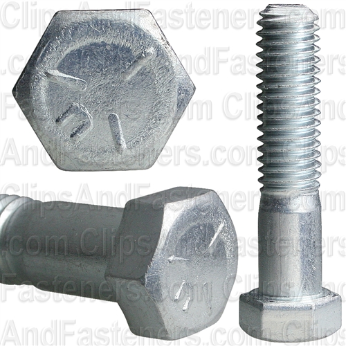 7/16-14 X 2 Grade 5 Cap Screw Zinc