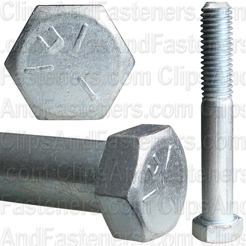 7/16-14 X 3 Grade 5 Cap Screw Zinc