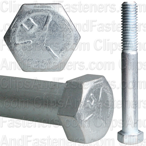 7/16-14 X 3 1/2 Grade 5 Cap Screw Zinc