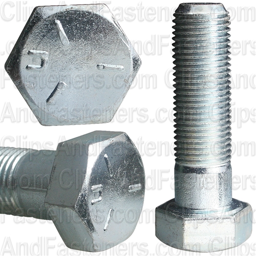 1/2-20 X 1 3/4 Grade 5 Cap Screw Zinc