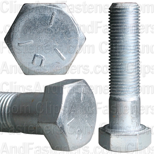 1/2-20 X 2 Grade 5 Cap Screw Zinc