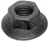 3/8"-16 USS Spin Lock Nuts With Serrations 7/8" Flange