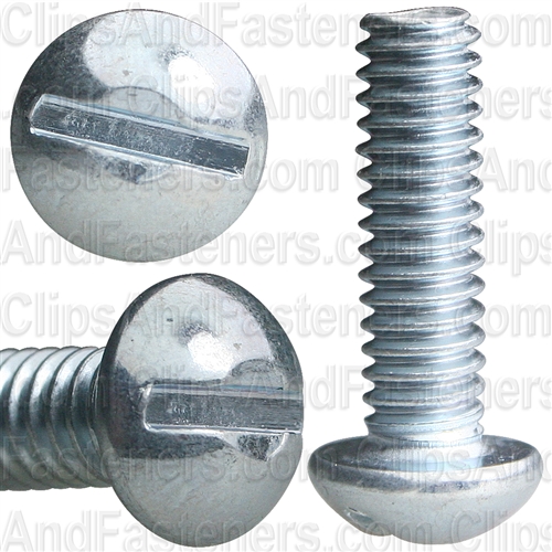 12-24 X 3/4 Slotted Rd Hd Mach Sc. Zinc