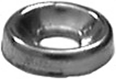 No. 4 Countersunk Washer Nickel On Brass